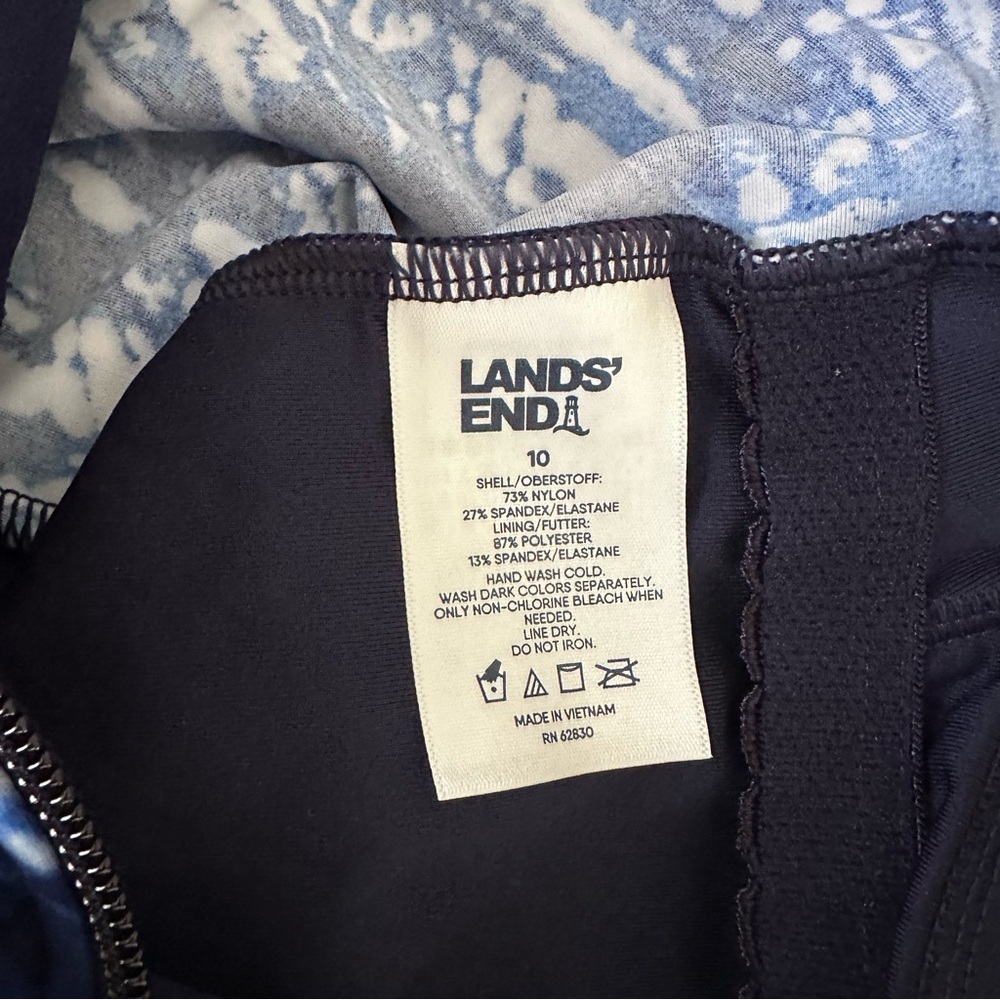Lands End Rash guard Swimsuit - Picture 4 of 4